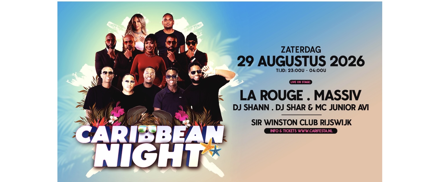 caribbean night 29 augustus